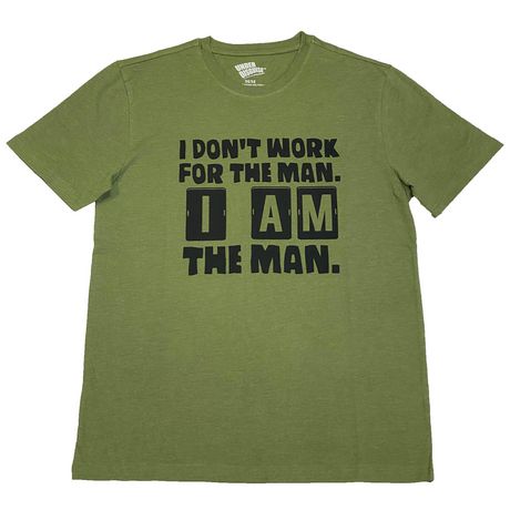Men's Under Disguise T Shirt. Green Xl
