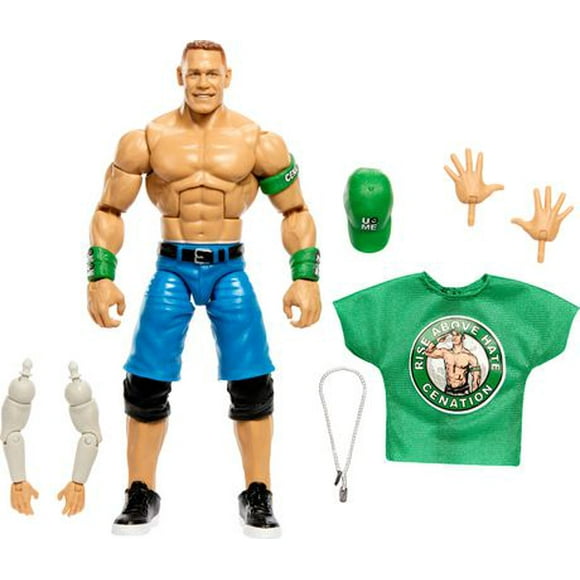 WWE – Collection Elite – WrestleMania – Figurine articulée – John Cena