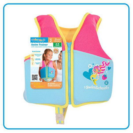 Swimschool Gilet D Entrainement De Natation Pour Jeunes Avec Sangle De Securite Reglable Sirene Petite Moyenne Walmart Canada