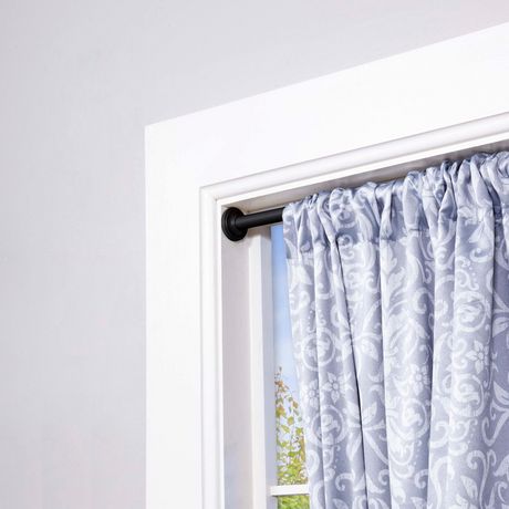 Mainstays 28 In 60 Tension Rod, Tension Rod Curtains