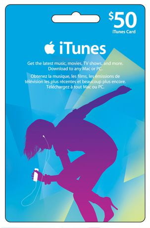 CANADIAN APPLE GIFT CARD CANADA CANADIAN ITUNES CARD MUSIC MOVIE