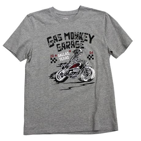 Men's license Gas Monkey T shirt.