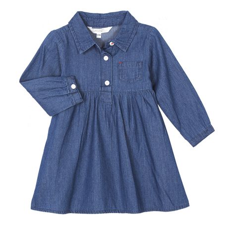 George baby Girls’ Denim Dress | Walmart Canada
