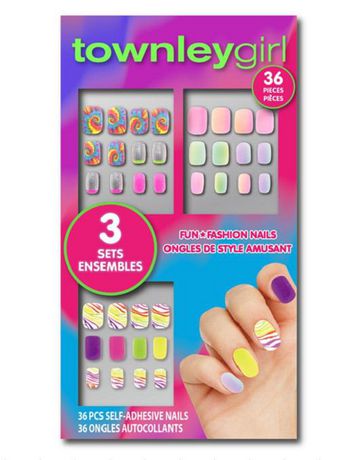 36pc Press on nails Walmart Canada
