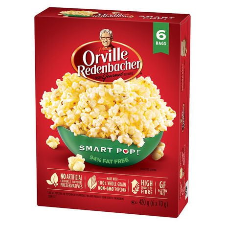 Orville® Microwave Gourmet Popcorn - Smart Pop | Walmart Canada