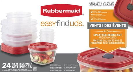 rubbermaid easy find lids food storage containers, racer