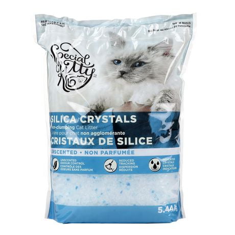 Special Kitty Crystal Unscented Cat litter 5.44KG, 5.44 Kg