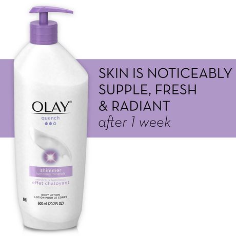 body olay shimmer lotion quench walmart