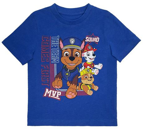 PAW Patrol Boy's Toddler short Sleeve T-Shirt | Walmart Canada