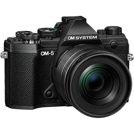 OM SYSTEM OM-5 Black Body with M. Zuiko Digital ED 12-45mm F4.0 PRO Lens Kit