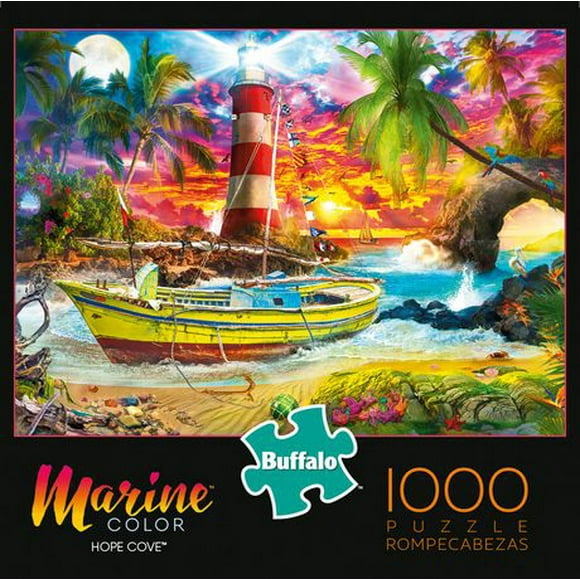 Casse-tête 1000 Piece - Marine Color - Hope Cove - Jigsaw de Buffalo Games