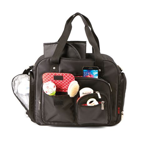 Baby Boom Places and Spaces Duffle Diaper Bag - Black | Walmart Canada