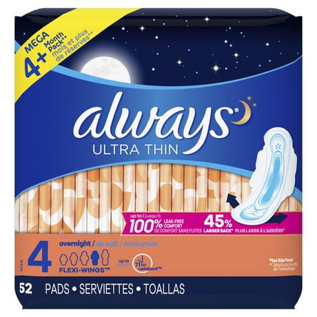 thin ultra always pads wings upc overnight flexi upcitemdb absorbency walmart unscented