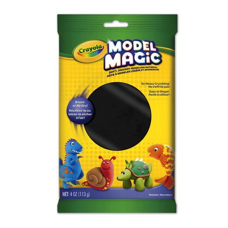 Crayola Model Magic 4 oz Bag, Black