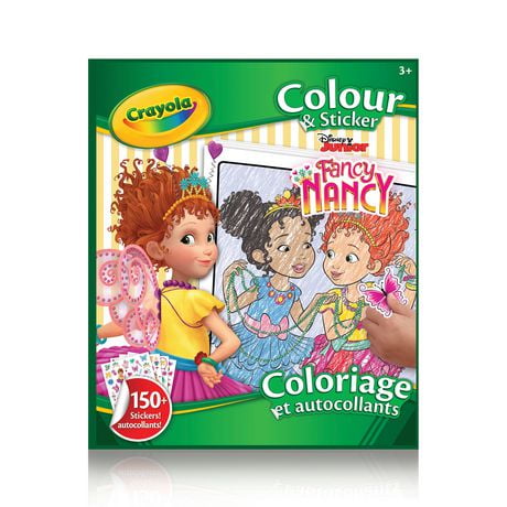 Crayola Colour & Sticker Book, Fancy Nancy | Walmart Canada