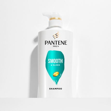 PANTENE PRO-V Smooth & Sleek Shampoo, 17.9oz/530mL