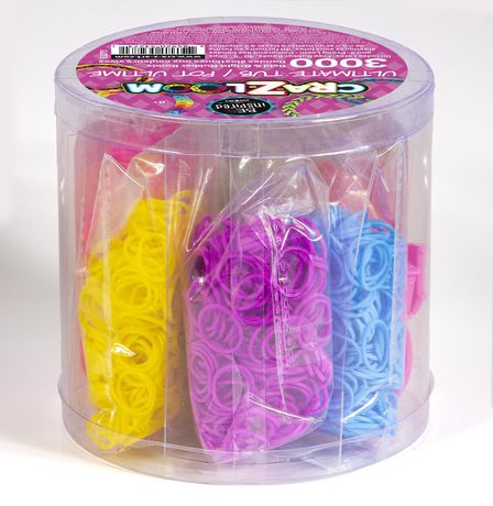 Be Inspired Cra-Z-Loom 3000pc rubber bands | Walmart Canada