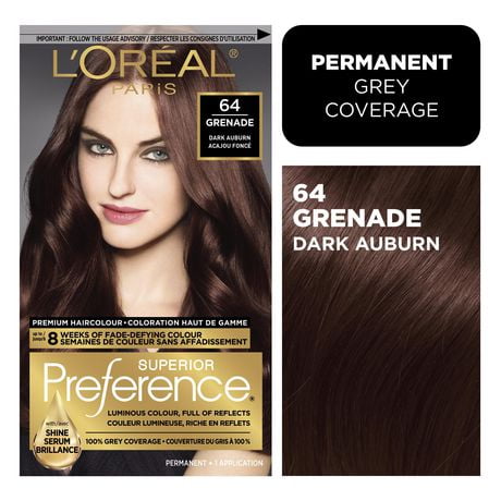 L'Oréal Paris Superior Preference Coloration Permanente Couverture du gris à 100%, 1un