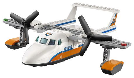 lego city coast guard sea rescue plane