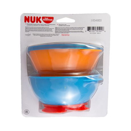 nuk tri suction bowls