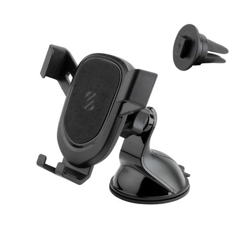 Black Universal Magnetic Phone Holder for Car - PrimeCables