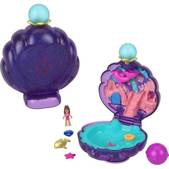 Polly Pocket Sparkle Cove Adventure Compact Playset