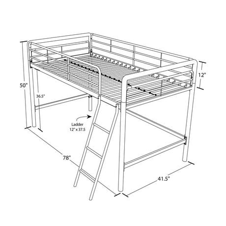 dorel junior loft bed - popular loft 2017 dorel junior loft bed - popular loft 2017