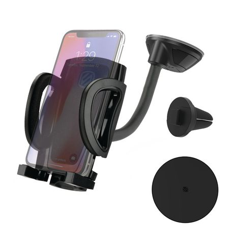Air Vent Car Phone Mount, Gravity Auto-Clamping Car Mount, Auto-Lock, Auto-Release  Cell Phone Car Holder Mobile Mount Cradle Adjustable Clip Aviation Aluminum  - China Cell Phone Stand, Mobile Holder