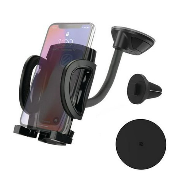Scosche STUCKUP 4 in 1 Suction Cup Vent Mount Kit, Phone Mount