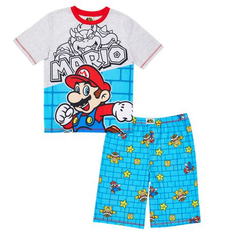 Nintendo Boys' 2-Piece Pyjama Set | Walmart Canada