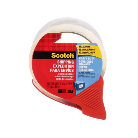 Scotch® Heavy Duty Shipping Packaging Tape 3850S-RD-ESF | Walmart Canada