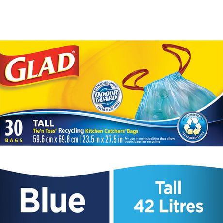 glad recycling bags