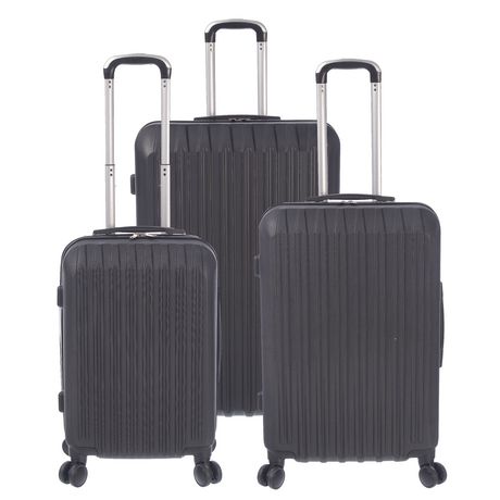 Nicci 3pc ABS Hardside Spinner Luggage Set | Walmart Canada