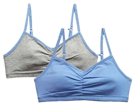 George Girls cotton training bra two pack | Walmart Canada