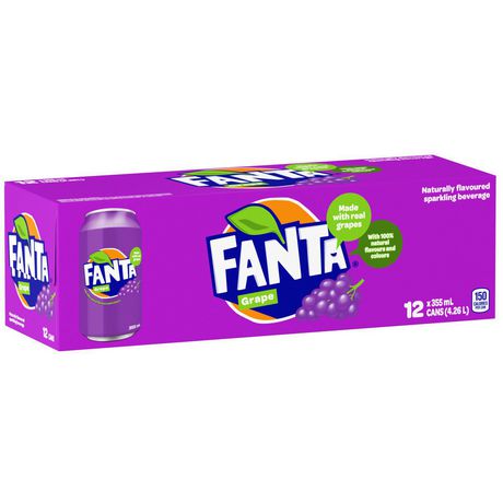Fanta Grape 355mL Cans, 12 Pack | Walmart Canada