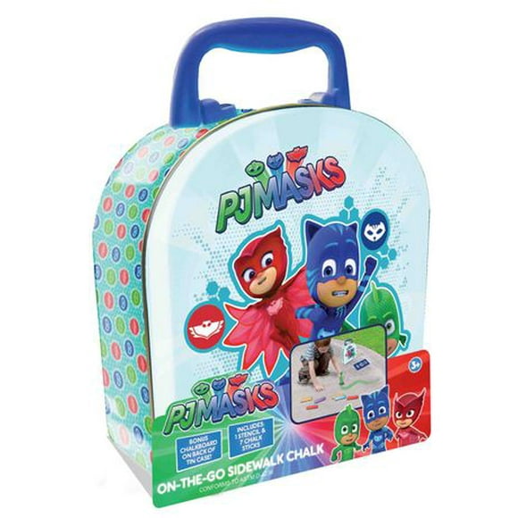 PJ MASKS CHALK TIN