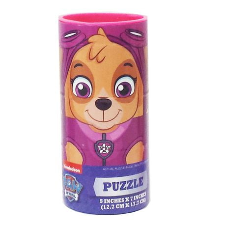 Paw Patrol Rubble Puzzle Tin Box