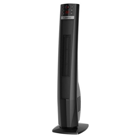 Lasko 32" Oscillating Ceramic Tower Heater with Remote Control, Ceramic Tower Heater w/Remote