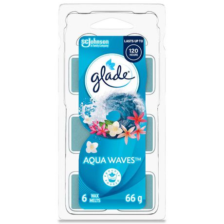 Glade Clean Linen Scented Wax Melts Refills, (8 Cubes)