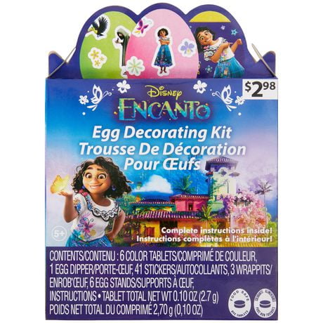 Kit de décoration d'œufs de Pâques Disney's Encanto, décoration d'œufs de Pâques