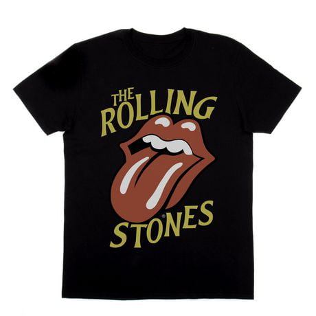 Rolling Stones T-shirt homme. Ce t-shirt à manches courtes et col rond est le haut parfait pour un look causal avec vos bas préférés et