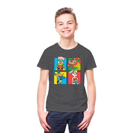 Looney Tunes T-shirt à manches courtes 4 Box pour garçon