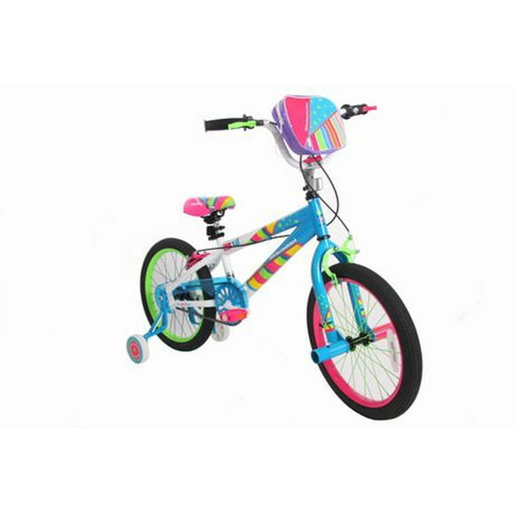Vélo multicolore de 18 po LittleMissMatched pour filles