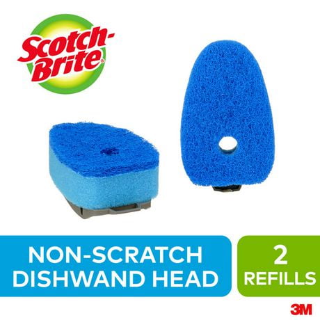 Scotch-Brite® No-Scratch Dishwand Refill, 2 Pack