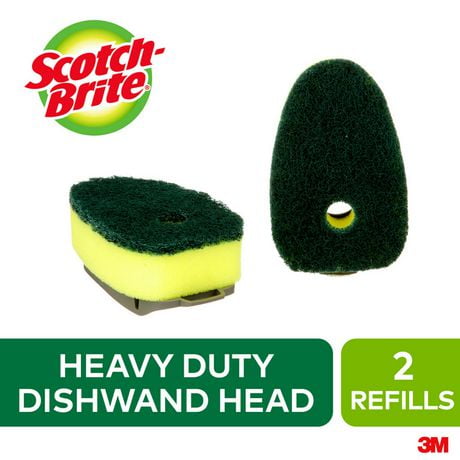 Scotch-Brite® Heavy Duty Dishwand Refill, 2 Pack