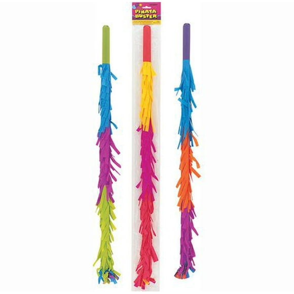 Plastic Fringed Pinata Buster Stick, 30in, Pinata stick measures 30"