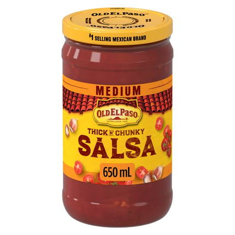Old El Paso Thick N Chunky Medium Salsa Sauce Walmart Canada