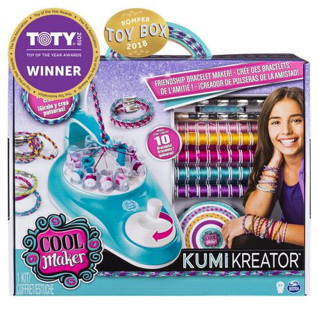 Cool Maker Kumikreator Friendship Bracelet Maker, Makes Up To 10 Bracelets, For Ages 8 And Up