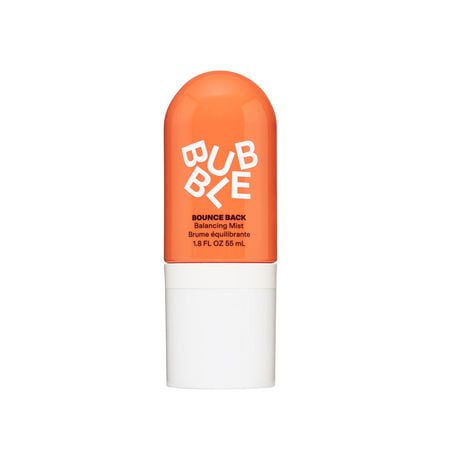 Bubble Skincare Bounce Back Spray tonique rafraîchissant, tous types de peau, 1,8 fl oz Spray tonique rafraîchissant