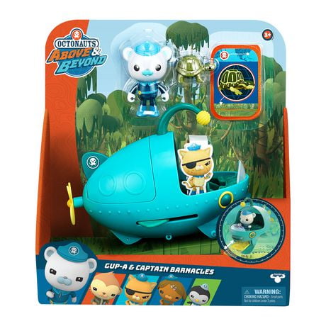 Octonauts Above & Beyond - Captain Barnacles & Gup A Adventure Pack ...